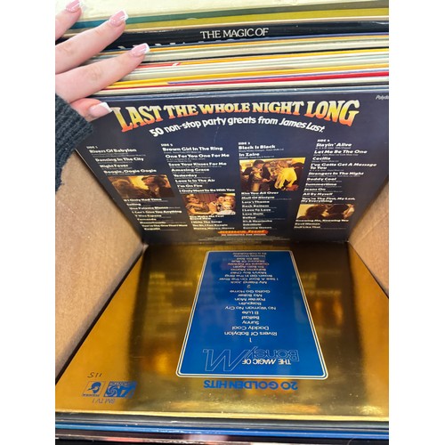 189 - Large selection of assorted Records includes Nat King cole, Andy williams etc