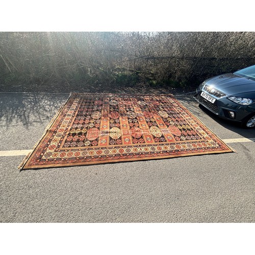 247B - Large carpet measures approximately 9ft by 12ft