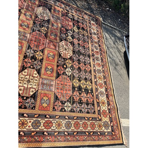 247B - Large carpet measures approximately 9ft by 12ft