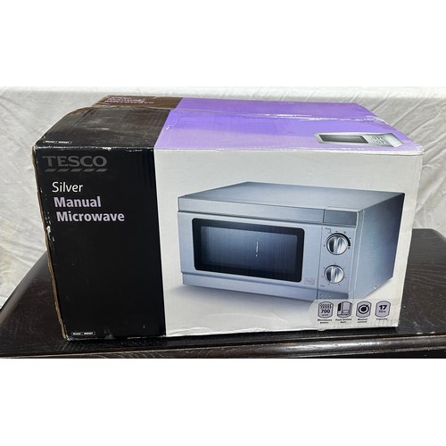 162 - Brand new boxed 700W microwave , Tesco Own Brand, untested
