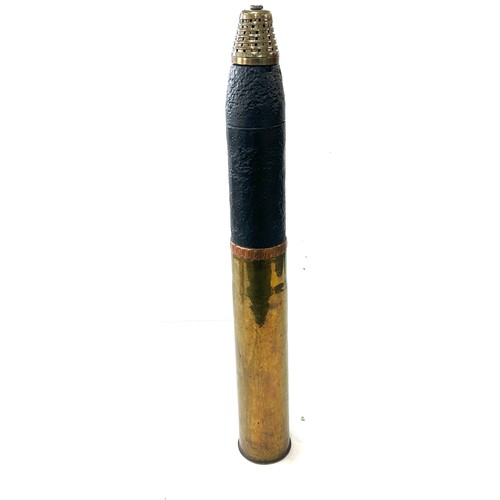 218 - WW1 Trench art Artillery shell, height 64cm