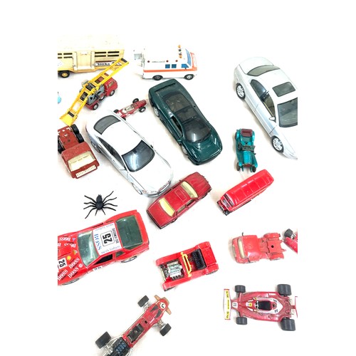 150 - Selection of vintage die cast Corgi and other related car toys