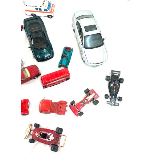 150 - Selection of vintage die cast Corgi and other related car toys