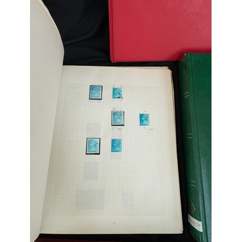 117 - 11 stamp albums with various assorted vintage and later stamps