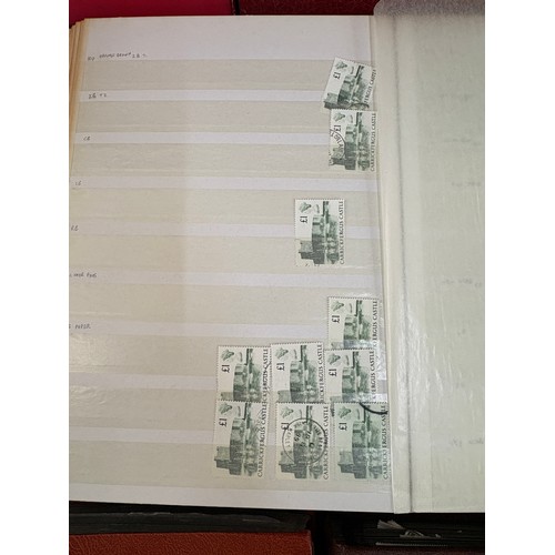 117 - 11 stamp albums with various assorted vintage and later stamps