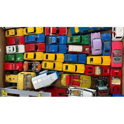 114 - Selection of vintage die cast cars