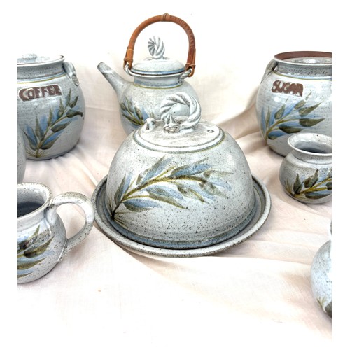 108 - Selection of studio pottery pieces