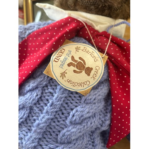 106 - Selection of vintage and later teddies incudes SAMMIE etc