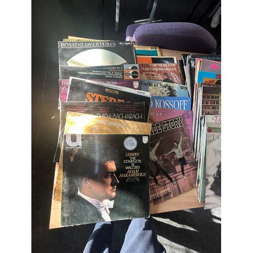 187 - Large selection of assorted records includes John Lennon etc