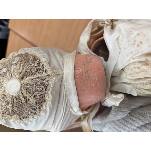 130 - Selection of vintage and later dolls includes German Bisque AM etc