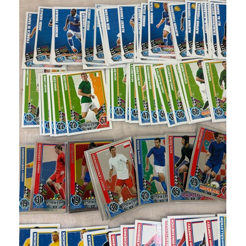 45 - Large selection of Topps Match Attax Stickers