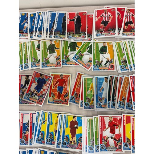 45 - Large selection of Topps Match Attax Stickers
