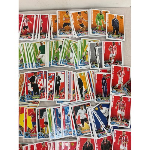 45 - Large selection of Topps Match Attax Stickers