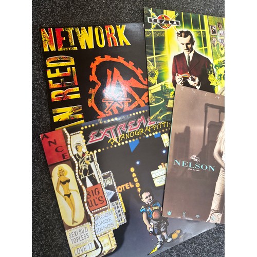 54 - Selection of 4 Records includes Nelson after rain, Tesla, Dan Read Network etc