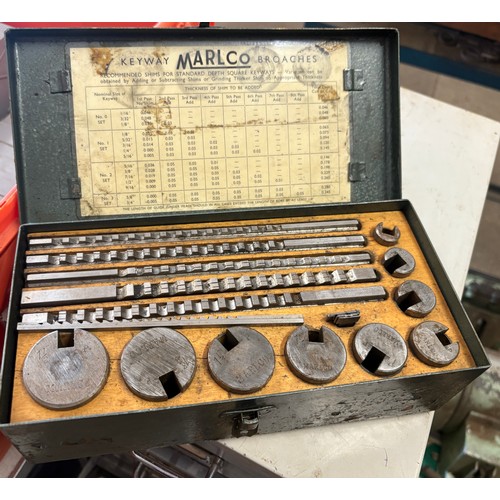 Marlco Engineering keyway cutters, Broaches