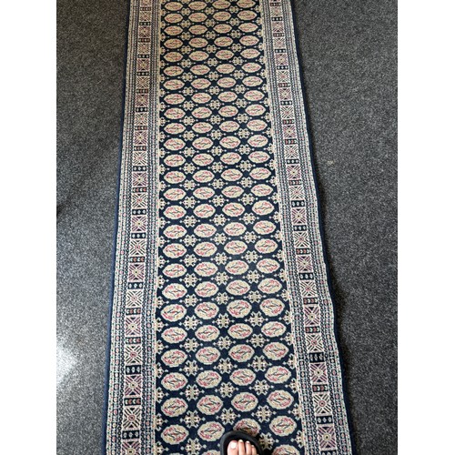 Turkish Patterned hall runner / rug, approximate measurements 66 x250cm