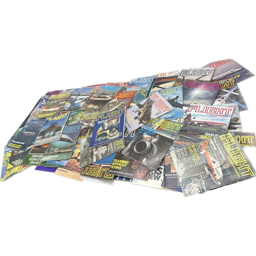 138 - Selection of vintage magazines to include  ' Flight International', ' Royal Air force year book' etc