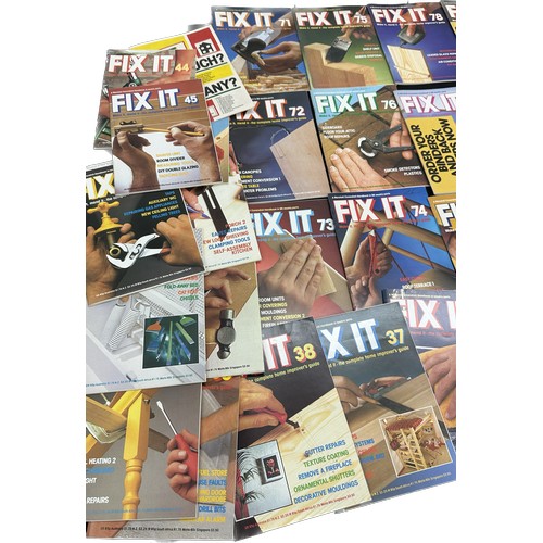 127 - Selection of vintage ' Fix It' Marshall Cavendish hand books
