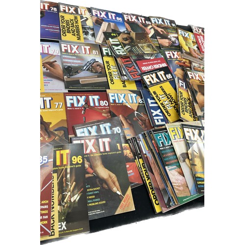 127 - Selection of vintage ' Fix It' Marshall Cavendish hand books