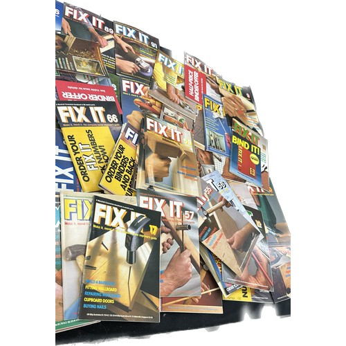 127 - Selection of vintage ' Fix It' Marshall Cavendish hand books