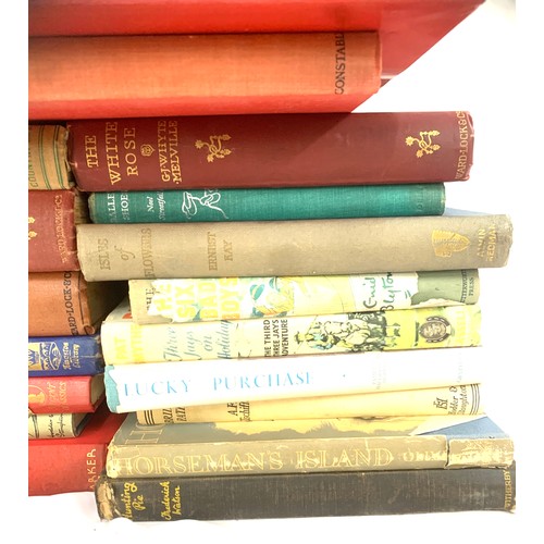 181 - Large selection of Vintage and later books includes Riding Along, The White rose etc