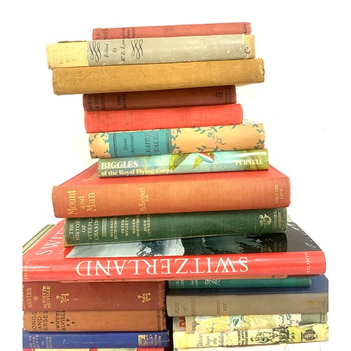 181 - Large selection of Vintage and later books includes Riding Along, The White rose etc