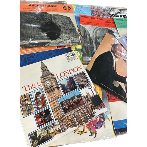 Large selection of assorted classical LPS to include Beethovens, Dean ...