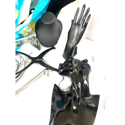 156 - Selection of Mannequins and jewellery displays