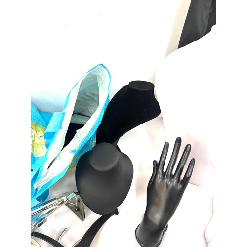 156 - Selection of Mannequins and jewellery displays