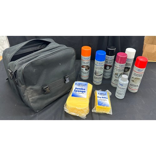 115 - Cased Car cleaning set