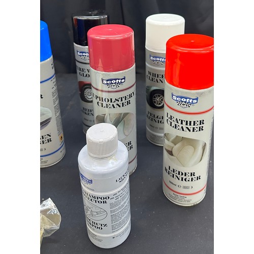 115 - Cased Car cleaning set