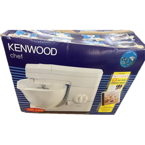 124 - Boxed Kenwood Chef food mixer, 700 Watts, untested