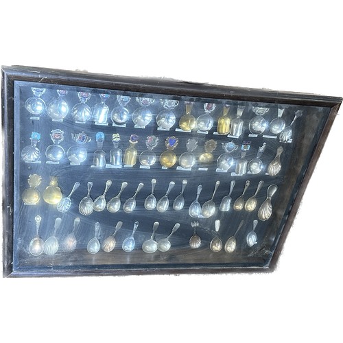 183 - cased quantity of caddy spoons