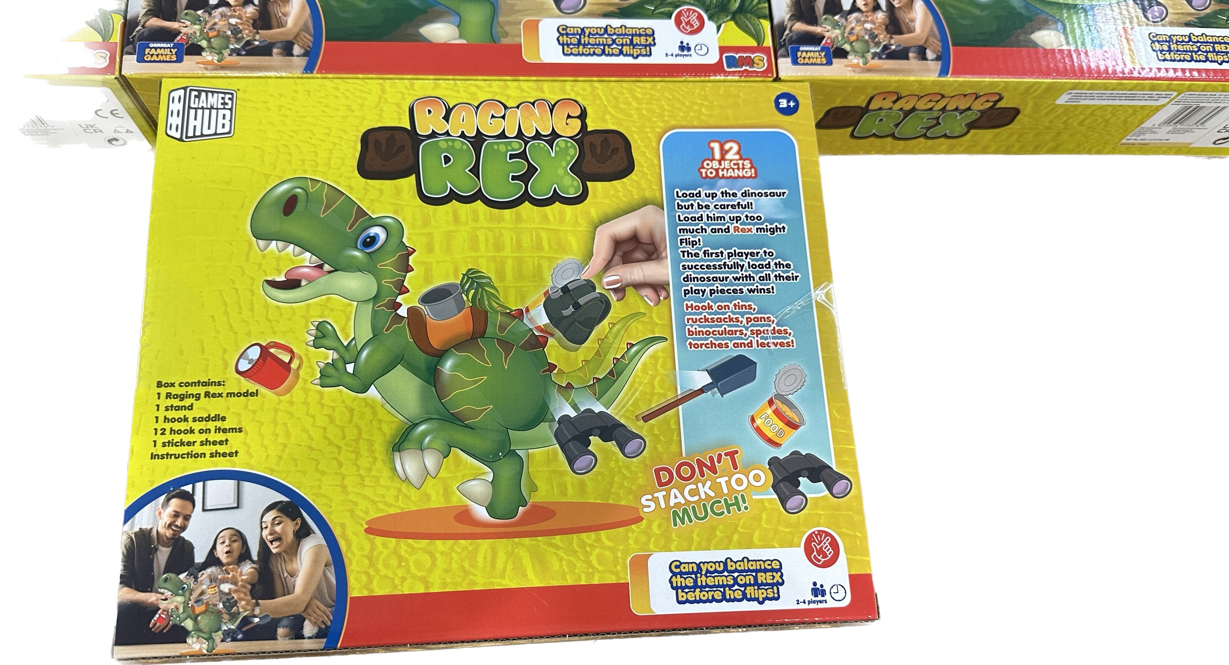 Selection of 7 brand new in boxes Racing Rex toy games