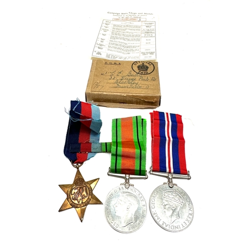 312 - ww2 boxed medal group