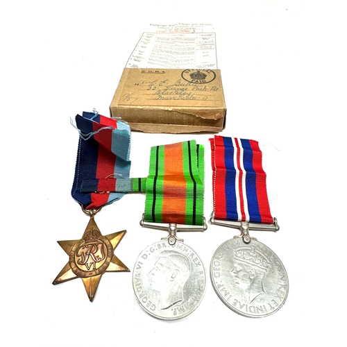 312 - ww2 boxed medal group
