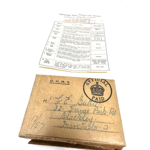 312 - ww2 boxed medal group