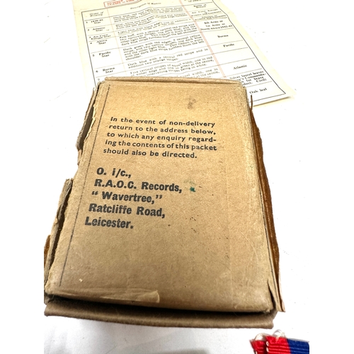 312 - ww2 boxed medal group