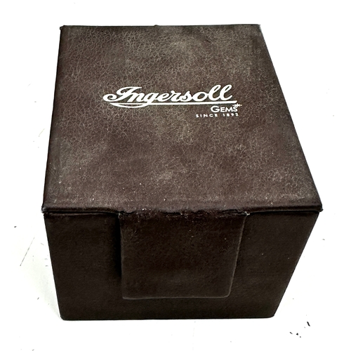 340 - Old new stock Boxed Ladies ingersoll gems watch Boxed with cards new condition will need new battery