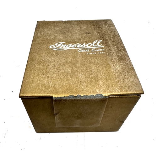 342 - Old new stock Boxed Ladies ingersoll gems exotica watch Boxed with cards new condition will need new... 