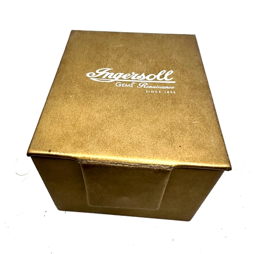 344 - Old new stock Boxed ladies ingersoll gems renaisance watch Boxed  new condition will need new batter... 
