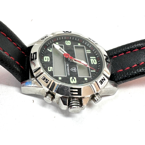 348 - Detomaso Men's Quartz Wrist Watch untested possibly needs new battery