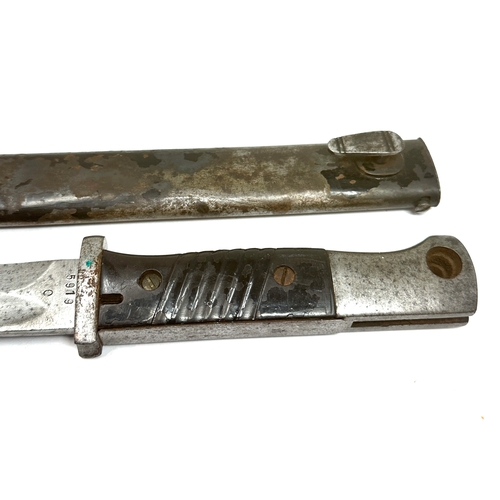 316 - WW2 Original German Mauser Bayonet & scabbard 41 CRS for Paul Weyersburg & CO