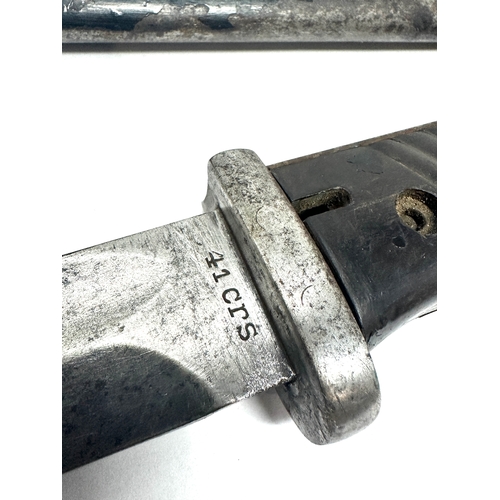 316 - WW2 Original German Mauser Bayonet & scabbard 41 CRS for Paul Weyersburg & CO
