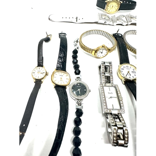 349 - 12  ladies wristwatches all untested