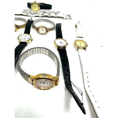 349 - 12  ladies wristwatches all untested