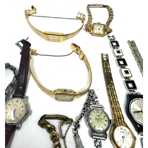 351 - 12 ladies wristwatches all untested