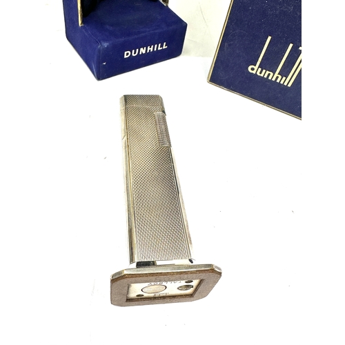 355 - Vintage Dunhill Tallboy Table lighter with original box in great condition