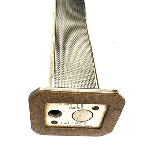 355 - Vintage Dunhill Tallboy Table lighter with original box in great condition