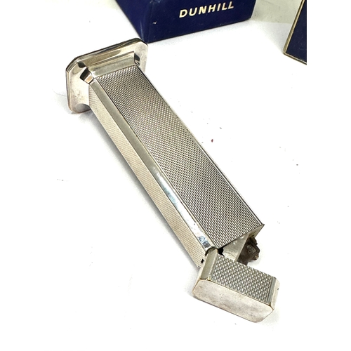 355 - Vintage Dunhill Tallboy Table lighter with original box in great condition